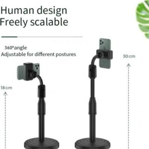 SVHUB Mobile Holder with Adjustable Height & 360 Degree Rotation, Compatible with All Smartphones & Tabs