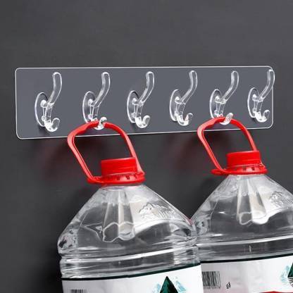 Self Adhesive Wall Hooks/ Heavy Duty Sticky Hooks for Hanging
