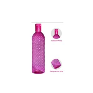 SVHub Collections Water Bottles for Fridge, Home and Office, 1000 ml (Pack of 6)